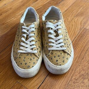 Madewell leopard print sneakers size 6.5